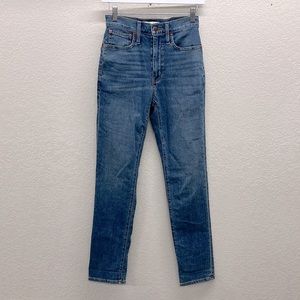 Madewell High Rise Slim Boy Jean 23 NEW